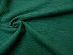 Bullet Textured Liverpool Fabric 4 way Stretch Emerald Green S21 - Picture 1 of 1
