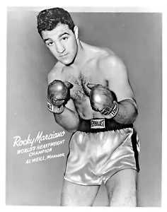 Leggenda della boxe Rocky Marciano foto 8x10 #4 - Foto 1 di 2