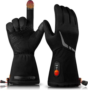 MATKAO Heated Gloves Men Women Rechargeable Waterproof Winter Glove Liner MEDIUM - Picture 1 of 16