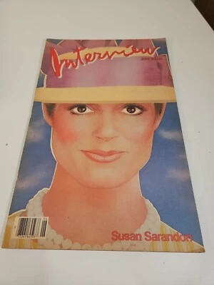 INTERVIEW Magazine Susan Sarandon Vol XIII #6, 1983 Capshaw Lowe Broderick More! - Image 1 of 4
