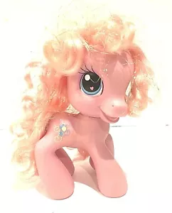 Pinkie Pie My Little Pony 8" groß Kunststoff Glitzer Haar Kopf dreht MLP 2008 - Bild 1 von 12