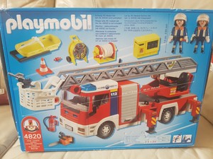 playmobil fire engine 4820