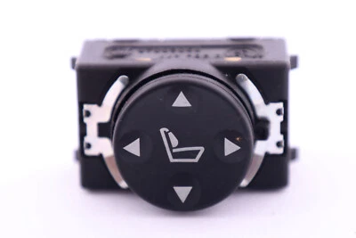 BMW 1 3 5 6 Series E60 E63 E87 E90 Unit Seat Right Lumbar Support Switch O/S - Image 1 of 4