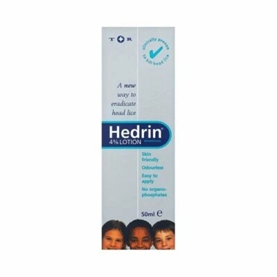HEDRIN  4% LOTION 50ML - Image 1 of 2