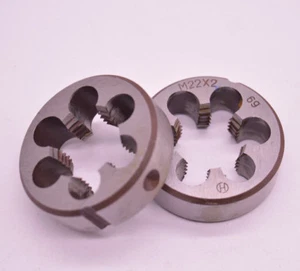 2 piezas M22*2, paso M22 2 mm mano derecha troquel a juego mango de troquel ⌀45 (M18-M22) - Imagen 1 de 4