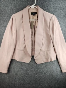 Blazer J Crew 365 Mujer 16 Rosa Manga Larga Lyocell Shell Poliéster Forrado Nuevo con Etiquetas - Imagen 1 de 14