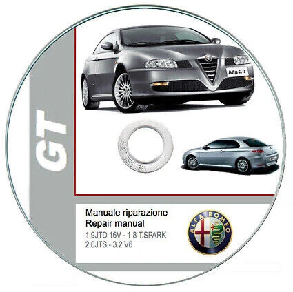 Alfa Romeo GT (MY 2004) manuale officina - repair manual - Immagine 1 di 1