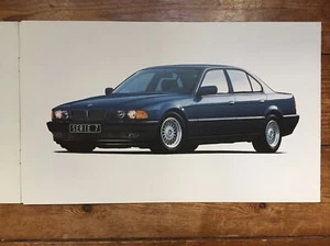 Nouvelle gamme BMW série 7- Dépliant publicitaire - Picture 1 of 2