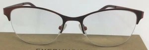 Eyebuydirect Melody 51-18-140 C3 Cat Eye Red Metal Eyeglasses FRAMES ONLY A19 - Picture 1 of 7