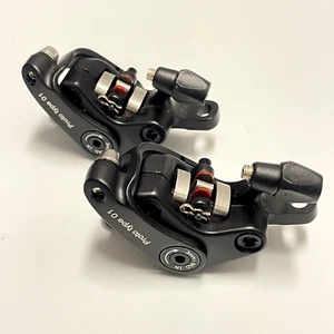 Super Rare New TRP Prototype 01 Spyke Mechanical Disc Brake Calipers Pair - Picture 1 of 5