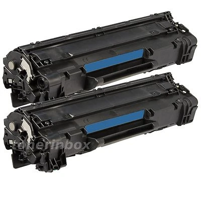 2 Pack Replacement Toner For HP CE285 85A Laserjet Pro P1102 P1102W M1132 M1212 - Image 1 of 2