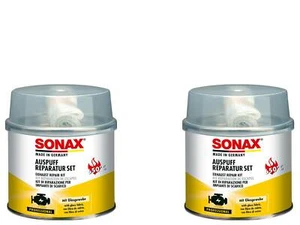 2x Juego de reparación de escape SONAX 200 g se cierra permanentemente, rápidamente resistente al gas - Imagen 1 de 3