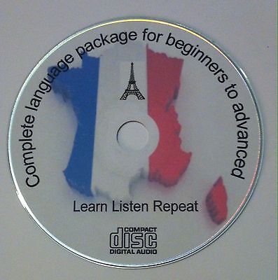 Learn To Speak French Audio CD - Intermediate French Language Course FREE P&P • 1.99£