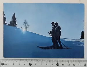 I123454 Cartolina - Carabinieri sciatori - Foto 1 di 2