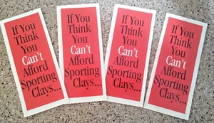 Vintage 1993 Lot NRA Brochures Pamphlets Sporting Clays Collectors item - Picture 1 of 3