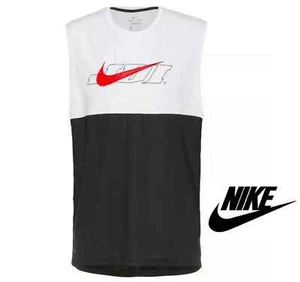 Nike Herren Training Hyperdry Dri-Fit Energy weiß Trägershirt Tank Top ärmelloses T-Shirt - Bild 1 von 9
