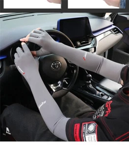 Outdoor Sports Cycling Summer Sunscreen Ice Feeling Long Gloves - Picture 1 of 19