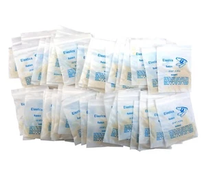 Dental Latex Rubber Bands 50 Packs 3/16" Orthodontic Medium Force Elastics New - Picture 1 of 1