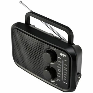 Bush PR-206 FM/AM Portable Radio Mono Speaker - Black 7030736 R - Picture 1 of 1