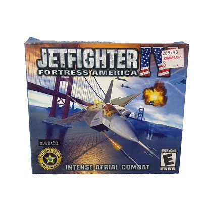 Jetfighter IV Fortress America PC CD-ROM Game NEW Sealed 2002 Flight SIM - Image 1 of 2