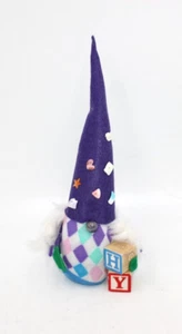 Nursery Guardian Gnome Plush Handmade Scandinavian Swedish Tomte New Baby Shower - Picture 1 of 5