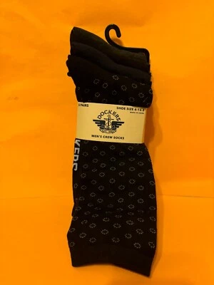 DOCKERS 5 PARES DE CALCETINES PARA HOMBRE TALLA 6 - 12,5 MULTICOLOR SÓLIDOS Y A RAYAS Foto 1 de 4