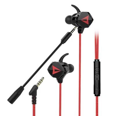 In-Ear Gaming Headset Earbuds Stereo Earphone With Mic For Phone PC Xbox One PS4 - Image 1 of 4