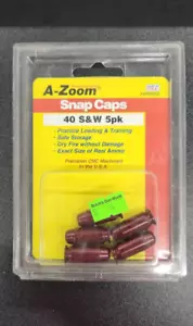 New: A-Zoom Snap Caps - 40 S&W 5 Pack - Training - Picture 1 of 4