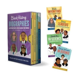 Black History Biographies 4 Book Box Set: Inspiring People W - Picture 1 of 1