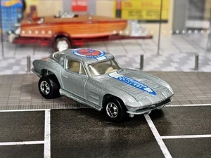 Vintage 1979 Hot Wheels Gray Silver 63 Corvette Split Window High Hi-Rakers HK - Picture 1 of 10