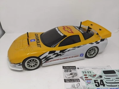 Tamiya TA04 Corvette C5R 58272 in Excellent Condition 1/10 scale RC Race Car - Image 1 of 4