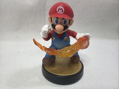 Figura Nintendo Fire Ball Mario Amiibo Super Smash Bros. Series NVL-001 Foto 1 de 2