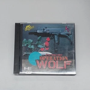 NEC Avenue Corporation Operation Wolf PC Engine Software from Japan - Picture 1 of 3