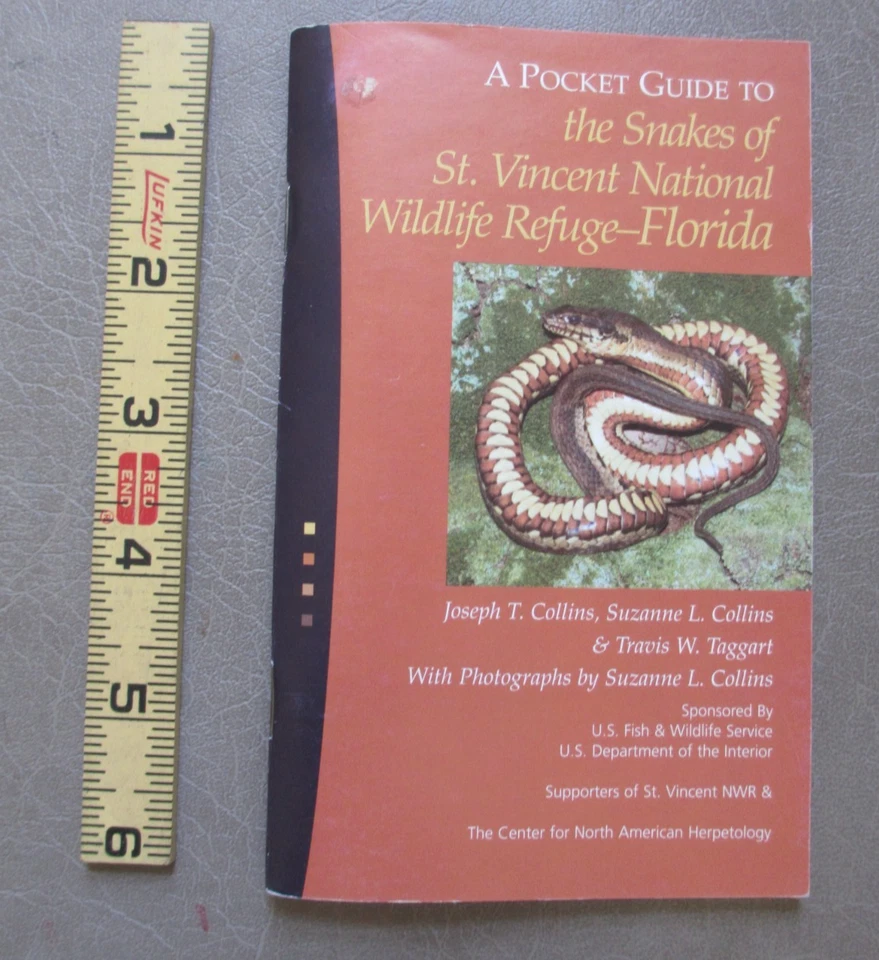 A Pocket Guide to the Snakes of St. Vincent National Wildlife Refuge Florida - Image 1 of 4