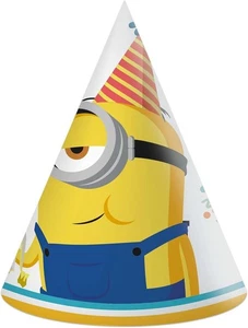Procos Party-Hüte Minions Rise of Kru FSC-Papier 6 Stück gelb PR92140 - Bild 1 von 1