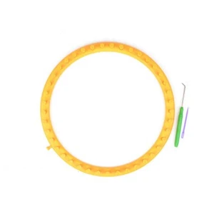 Round Knitting Looms Set, Craft Kit Tool with Hook Needle and Crochet, Round ... - Picture 1 of 9