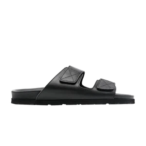 Size 44 - Palm Angels Double-Strap Sandal 'Black' - Picture 1 of 1