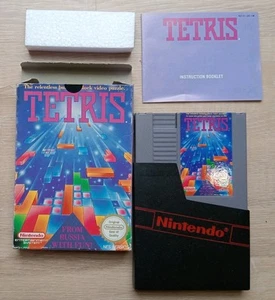 Tetris Nintendo NES - PAL A Version - CIB Complete - Picture 1 of 5