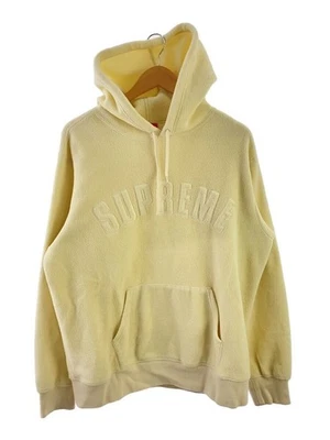 Supreme Polartec Hooded Sweatshirt Fleece Parka L Polyester CRM - Image 1 of 4