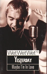 Wet Wet Wet Yesterday cassette UK Mercury 1997 WITH card outer sleeve JWLMC31 - Picture 1 of 2