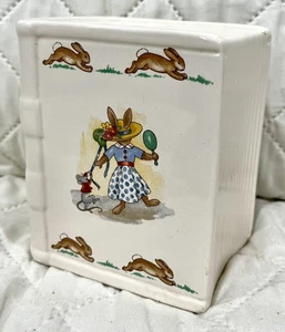 Royal Doulton Bunnykins Coin Bank barche a vela coniglietto coniglietto made in England - Foto 1 di 5