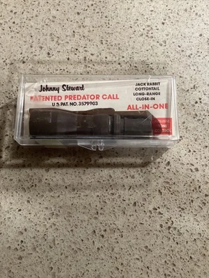 Vintage Johnny Stewart  All in One Predator Call NOS—C8 - Image 1 of 2