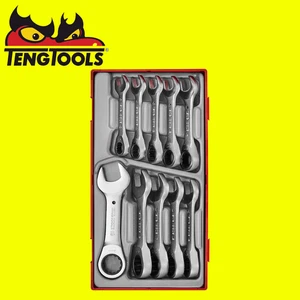 Teng Tools TT6010MRS Juego de llaves combinadas de trinquete rechoncho TT1 10 piezas - Imagen 1 de 2