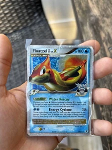 Floatzel GL LV.X #104/111 Pokemon Rising Rivals Ultra Rare MP - Picture 1 of 2