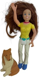 Fisher Price Loving Family Teen Girl Redhead w/ Collie Dog Red Convertible Set - Picture 1 of 10