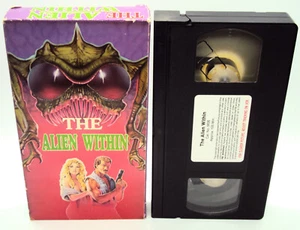 THE ALIEN WITHIN VHS aka EVIL SPAWN Beauty Drug Makes Busty Actress A Monster - Picture 1 of 12