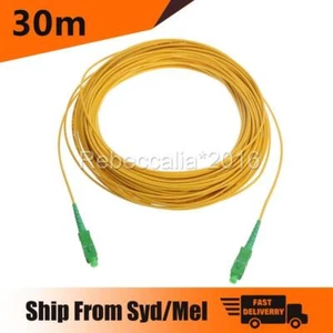 NBN 30M Fibre Optic Patch Cord Cable SC-APC PDC to NTD, Indoor or Outdoor - Picture 1 of 7
