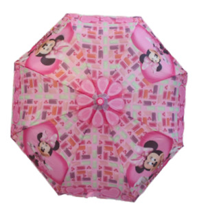 Minnie Mouse Kids Umbrella Girls Pink Umbrella 95x57cm Girls Accessoies Gift New