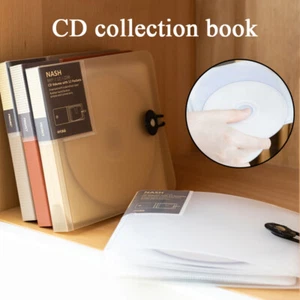 Sac de rangement pour CD livret de rangement étui pour CD organisateur de CD classeur DVD 1 pièce - Photo 1/23