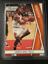 DERRICK ROSE 2010-11 Prestige Orange BONUS SHOTS #’d/499 Knicks #13
